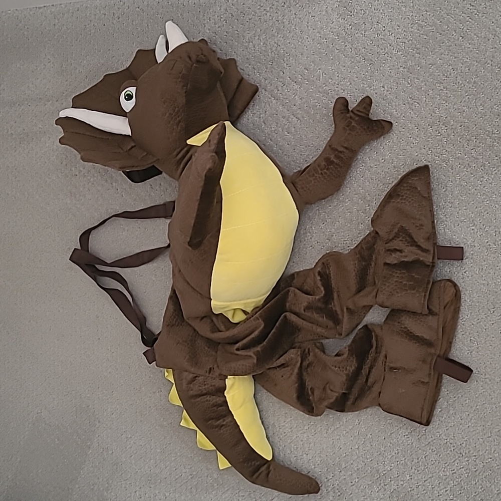 Ride on Triceratops costume
